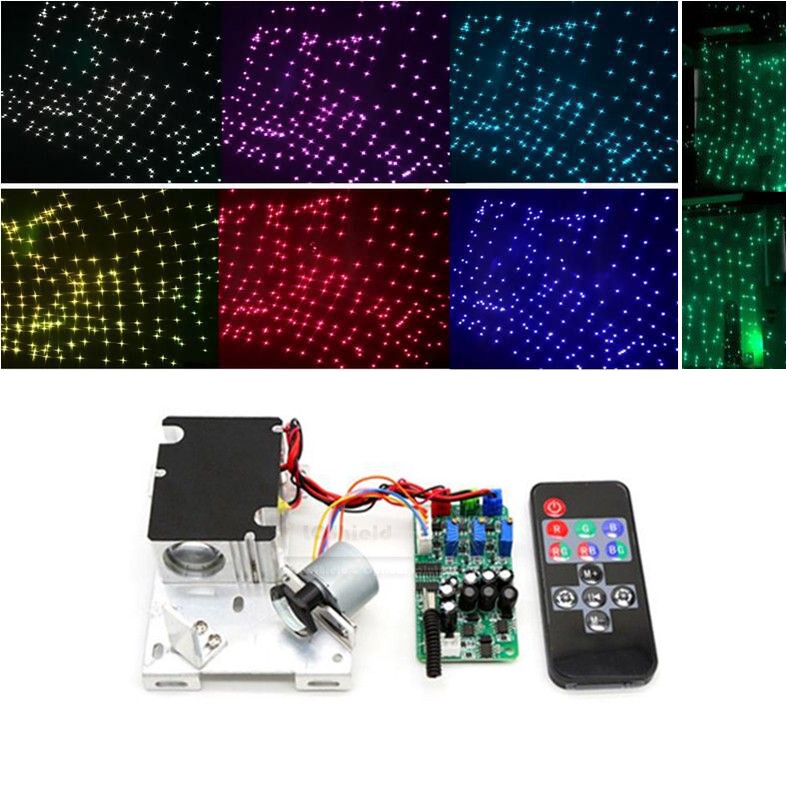 Colorful Gypsophila White Laser Module