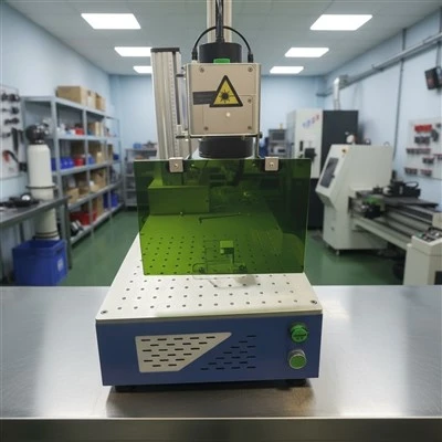 Perisai Keamanan Penandaan Laser Bersertifikat CE 1064nm 1070nm 1080nm OD8+ Perangkat Perlindungan Laser Pemblokir Cahaya Penandaan Laser Serat